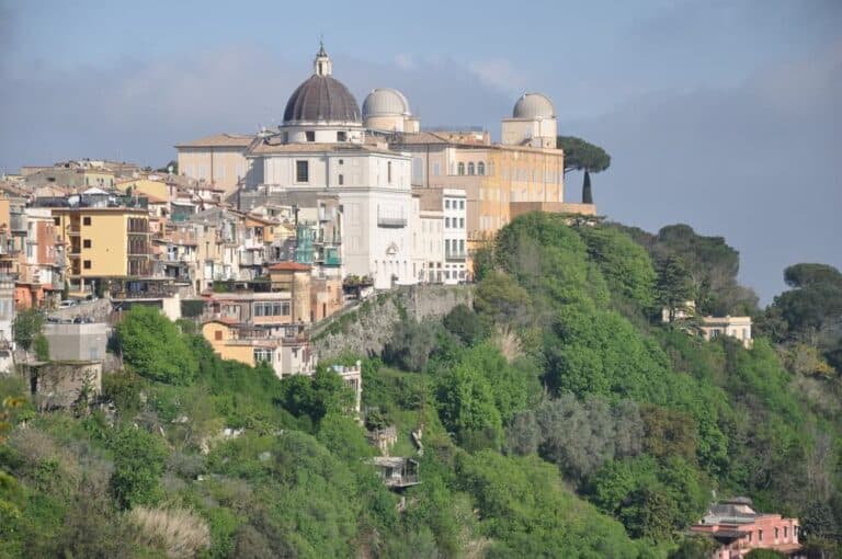 Castel Gandolfo, summer residence of the Pope near Rome