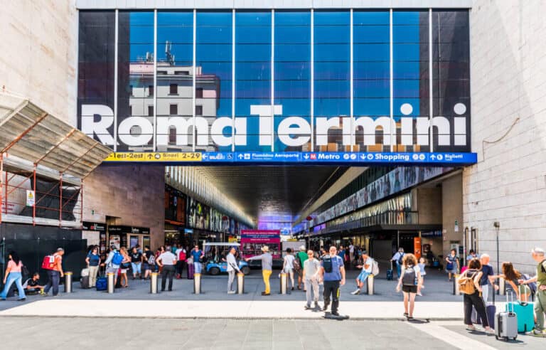 ROME TERMINI TRAIN STATION in Rome