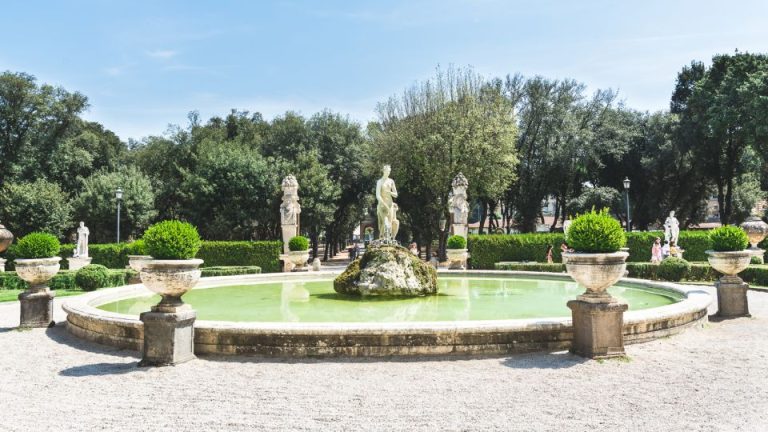 borghese gallery garden