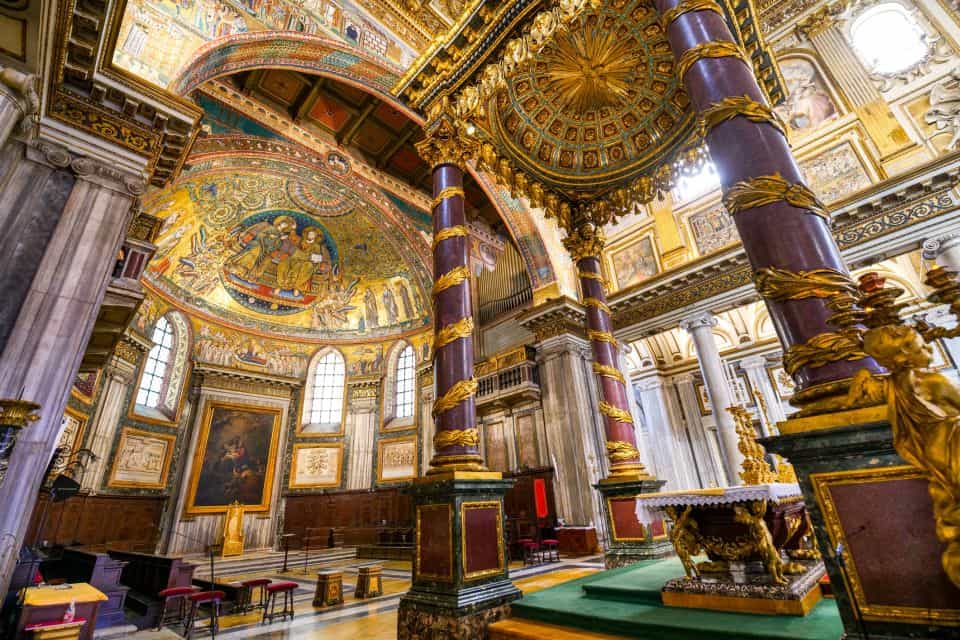 בזיליקת סנטה מריה מג'ורה - סיורים Santa Maria Maggiore Basilica