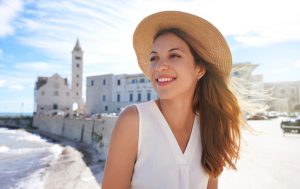 trani seafront apulia italy